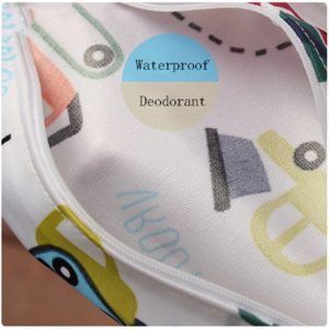 Waterproof Wet Dry Nappy Bag with Zipper