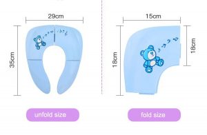 Portable & Foldable Potty Seat for Training and Travelling