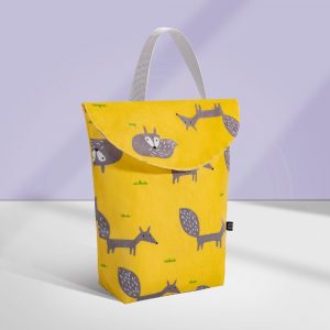 Waterproof Fashionable Wet/Dry Nappy Bag for Mummy