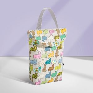 Waterproof Fashionable Wet/Dry Nappy Bag for Mummy