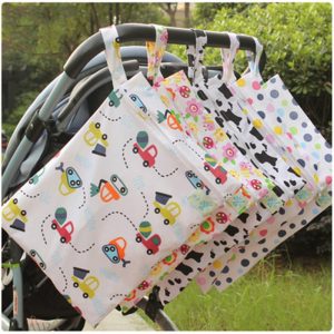 Waterproof Wet Dry Nappy Bag with Zipper