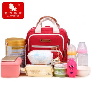 Colorful Three-In-One MomCmy Diaper Bag