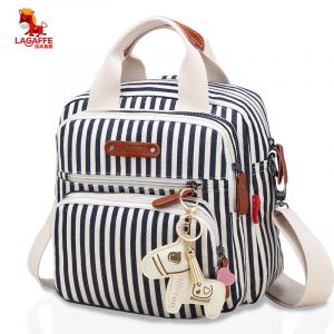 Colorful Three-In-One Mommy Diaper Bag