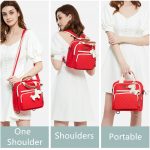 Colorful Three-In-One MomCmy Diaper Bag