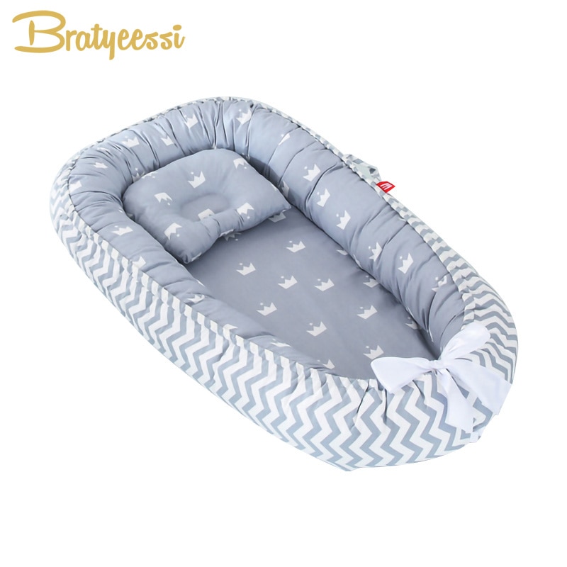 Baby Travel Crib with Protection Fence