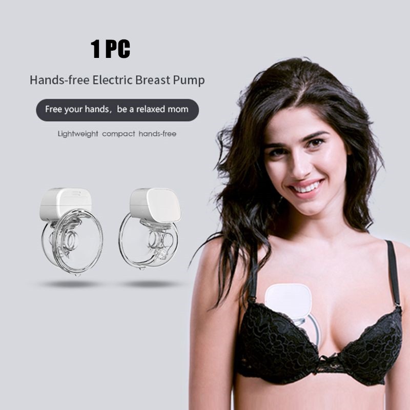 USB Chargeable Hands-Free Electric Wearable Breast Pump