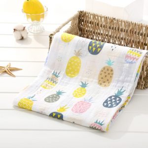 100% Cotton Newborn Baby Blankets & Swaddles