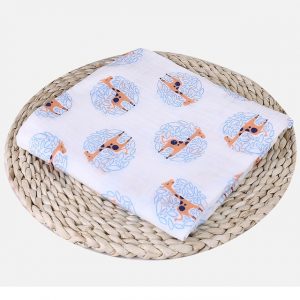 100% Cotton Newborn Baby Blankets & Swaddles