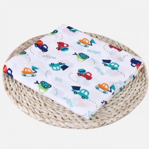 100% Cotton Newborn Baby Blankets & Swaddles