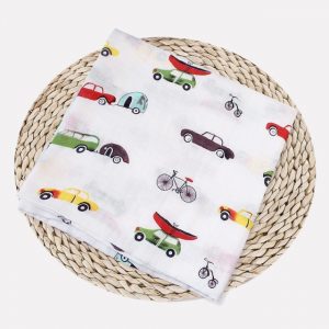 100% Cotton Newborn Baby Blankets & Swaddles