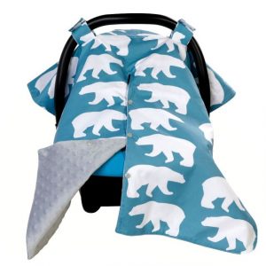 2 in 1 Car seat Canopy and Nursing Cover