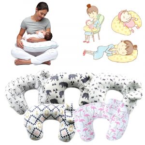 2Pcs/Set Baby Nursing and Feeding U-Shaped Waist Pillow Cushion