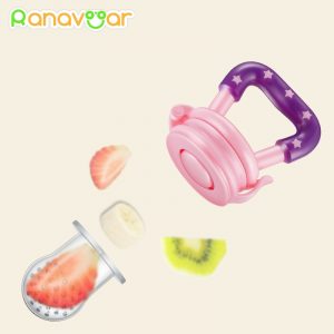 3 in 1 Baby Teething Pacifier & Fruit/Food/Water Feeder