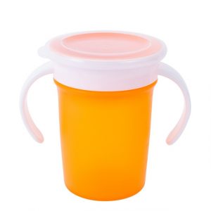 360 Degrees Rotating BPA Free Baby Learning Drinking Cup