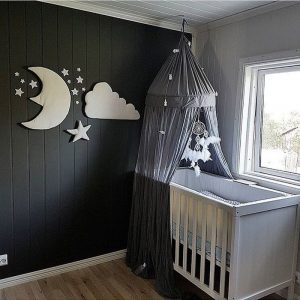 3pcs/set Kids Room Moon Star Wall Decor