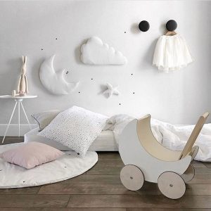 3pcs/set Kids Room Moon Star Wall Decor