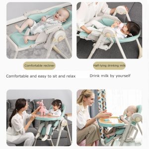 Multi-function Foldable & Adjustable Baby High Chair