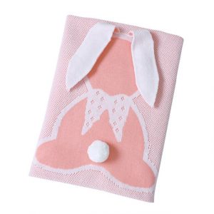 Cotton Knitted Baby Blanket