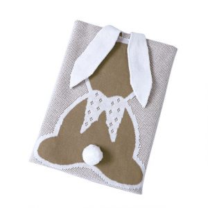 Cotton Knitted Baby Blanket