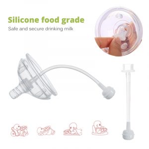 Baby Wide Neck Soft Silicone Feeding Bottle