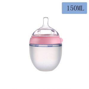 Baby Wide Neck Soft Silicone Feeding Bottle