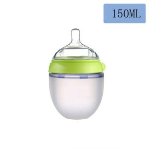 Baby Wide Neck Soft Silicone Feeding Bottle