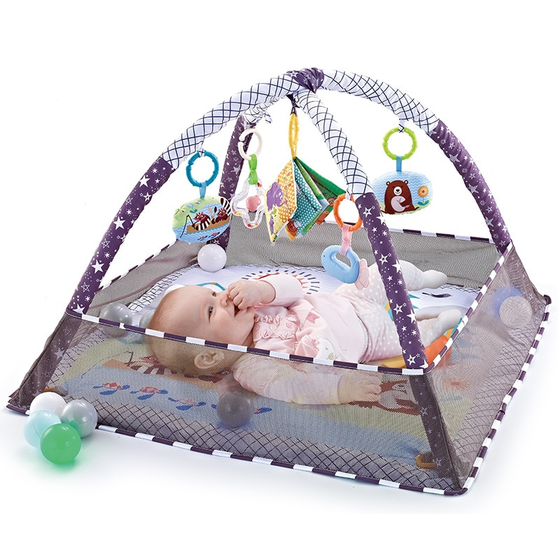 Multi-function Crawling Mat with Pendant Toys