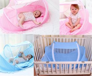 Portable & Foldable Baby Bedding Crib with Mosquito Net