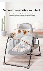 Electric Baby Rocking Cradle