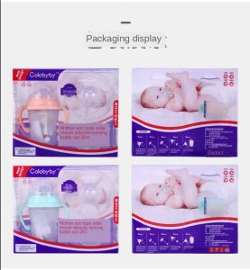 250ML/270ML/300ML Hands-free Baby Feeding Bottle