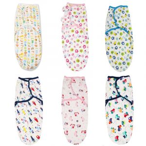 100% Cotton Newborn Baby Swaddle & Wrap