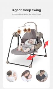 Electric Baby Rocking Cradle