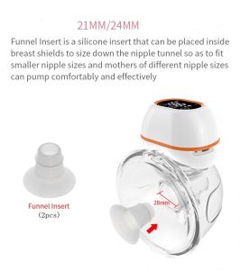 LCD Automatic Wearable Electric Breast Pump