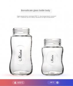 150ml/240ml Anti-dropping Baby Feeding Glass Bottle