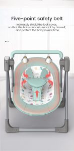 Smart Electric Baby Rocking Crib