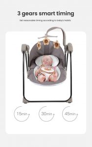 Electric Baby Rocking Cradle