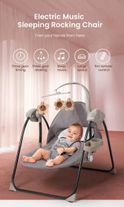 Electric Baby Rocking Cradle