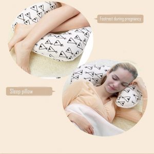 2Pcs/Set Baby Nursing and Feeding U-Shaped Waist Pillow Cushion