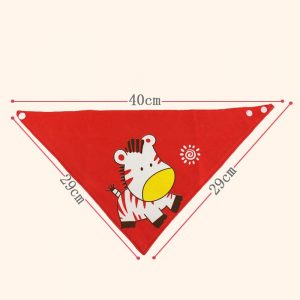 Triangle Double Cotton Baby Bibs