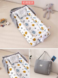 Portable Baby Travel Crib with Pillow