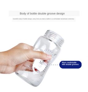 150ml/240ml Anti-dropping Baby Feeding Glass Bottle