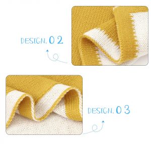 Super Soft Knitted Baby Blanket & Swaddle