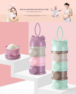 Portable Baby Food & Milk Powder Storage Box