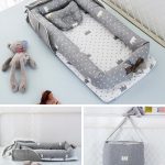 Portable Baby Travel Crib with Pillow