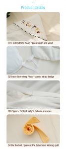 Newborn Baby Soft Cotton Summer Swaddle & Wrap