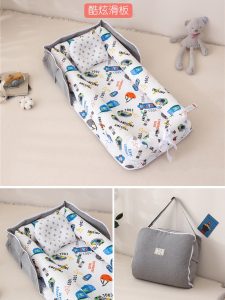 Portable Baby Travel Crib with Pillow