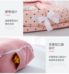 Portable Baby Travel Crib with Pillow