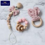 Handmade Baby Teether Pacifier Chain