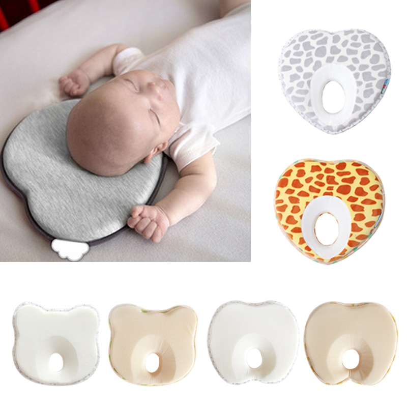 Newborn Baby Anti-rolling Flat Head Protection Pillow