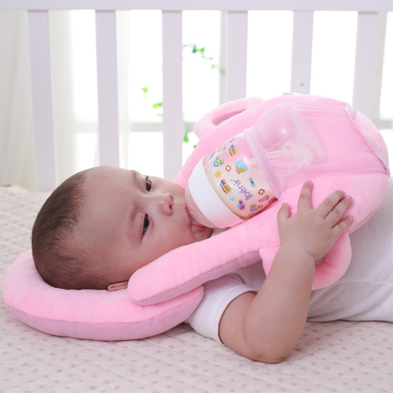 Hands-free Baby Milk Bottle Feeding Cushion